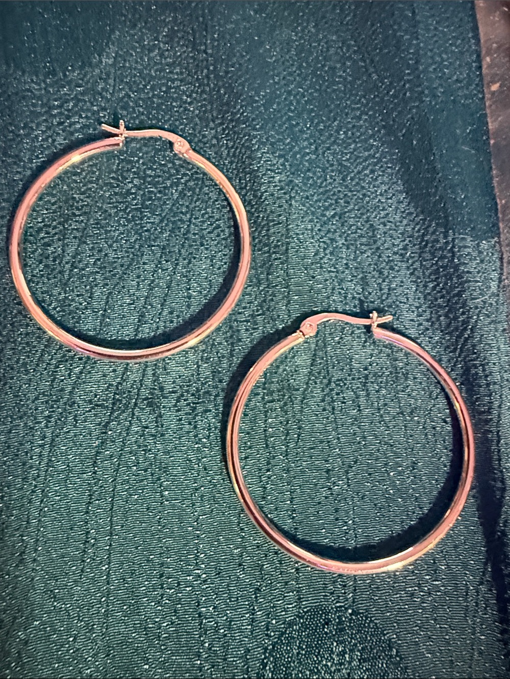 Classic sterling, silver Hoop Earrings - Elegant Everyday Hoops